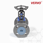 Welded Carbon Cast Steel Gate Valve Low Temperature Flanged